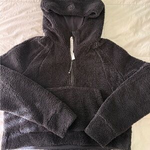 Black Lululemon Fleece Scuba